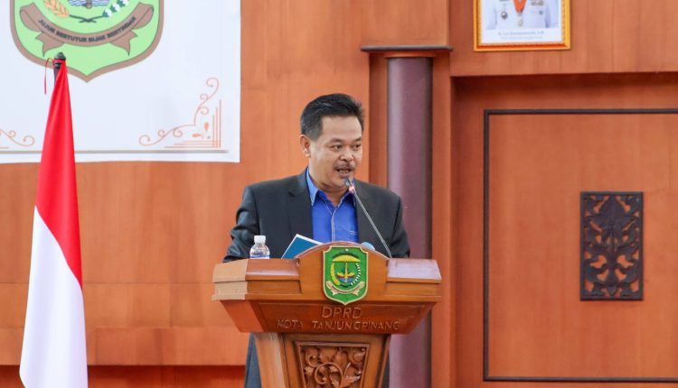 Ketua Bapemperda DPRD Kota Tanjungpinang, Hendra Jaya, S.IP